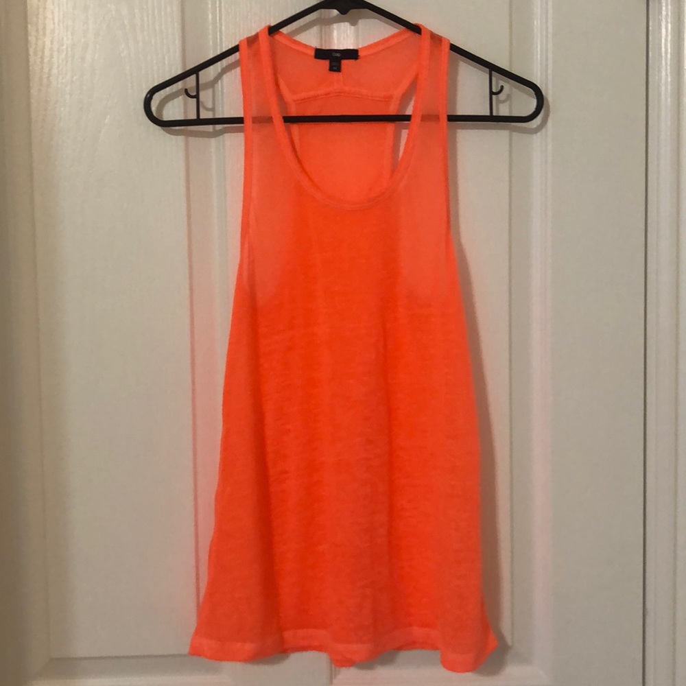 Orange Tank Top